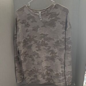 Athleta Taupe Camo Hoodie